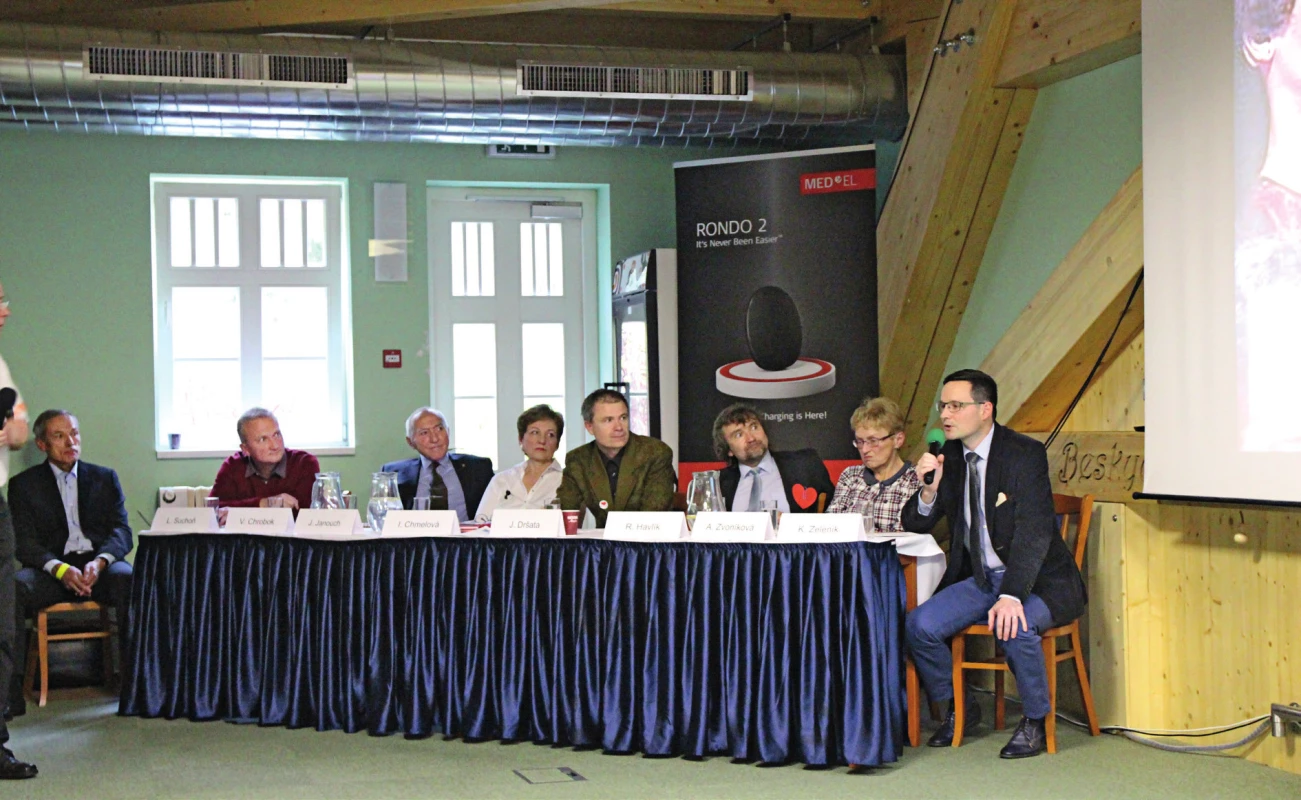 Panelová diskuse na Beskydském ORL dni.